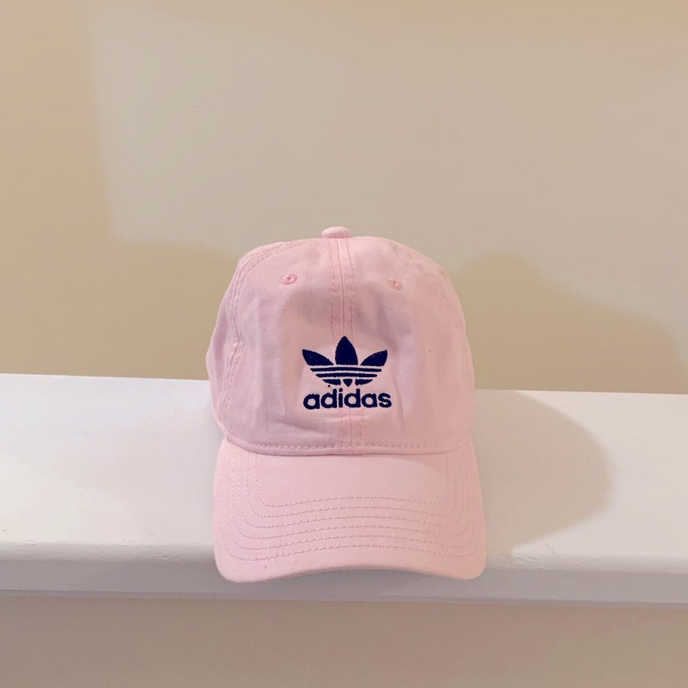 Pink adidas hat!
